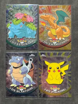 Pokemon Topps CHROME Series 1 - Complete set 78/78 - VERY GOOD/EXCELLENT cond. - Image 4