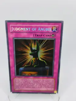 YU-GI-OH! JUDGMENT OF ANUBIS-SR-DCR-105-1ST EDITION-LP - Image 1