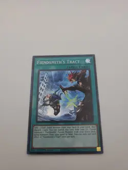 Fiendsmith’s Tract MP25-EN093 1st Prismatic Secret Rare NM Yugioh Card - Image 1