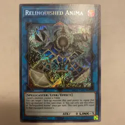 *** RELINQUISHED ANIMA *** 1ST EDITION SECRET RARE BROL-EN087 YUGIOH! Near Mint - Image 1
