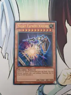Night Express Knight ZDC1-EN002 Ultra Rare Unlimited Edition NM Condition - Image 1