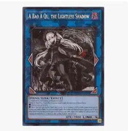 A Bao A Qu, The Lightless Shadow SUDA-EN049 Secret Rare NM Yugioh - Image 1