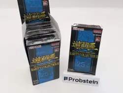 Lot of (18) Yugioh 25th Anniversary Rarity Collection Booster Packs Box Included - Image 1
