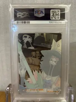PSA 10 Brook One Piece x Morinaga Wafer Part3 Clear Card 2012 - Image 2
