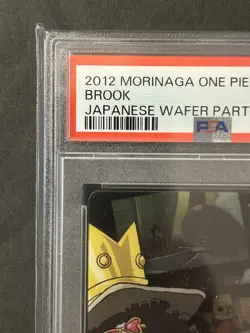 PSA 10 Brook One Piece x Morinaga Wafer Part3 Clear Card 2012 - Image 3