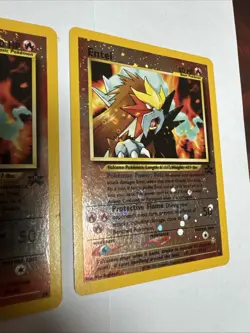 Entei Wizards Of The Coast Holo Promo Unique Swirls 2 Card Lot - Image 3
