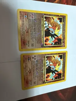 Entei Wizards Of The Coast Holo Promo Unique Swirls 2 Card Lot - Image 4