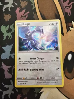 Pokemon TCG Lugia Team-Up Holographic Card 131/181 NM/Mint Condition - Image 2