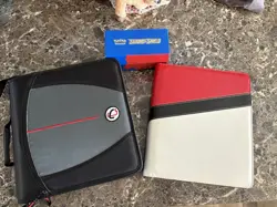 Pokemon Cards lot MASSIVE. Both binders & box are full. Mint condition - Image 1