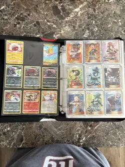 Pokemon Cards lot MASSIVE. Both binders & box are full. Mint condition - Image 2