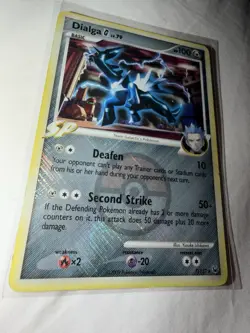 Dialga G Team Galactic 7/127 Platinum Holo Masterball Pokemon TCG Card LP - Image 2