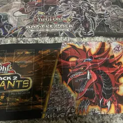 Lot of 2 Yu Gi Oh TCG Playmats Used Trading Card Game - Image 4