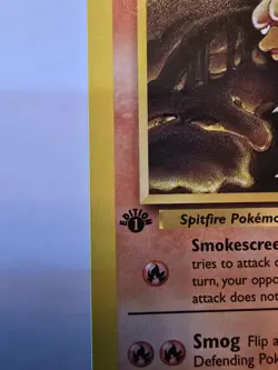 Pokemon Fossil Magmar 39/62 1st Edition TCG - WotC 1999 - Non-Holo NM Card - Image 5