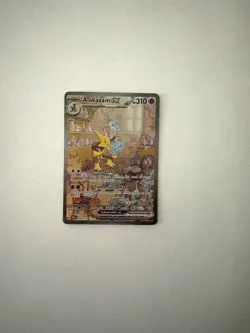 Alakazam ex 201/165 Sv: Scarlet & Violet 151 Holo near mint pokemon card - Image 1
