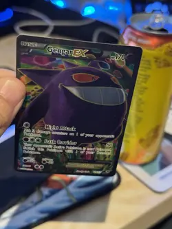 Pokemon Gengar EX Full Art Holo Rare Card 114/119 XY-Phantom Forces 2014 - Image 5