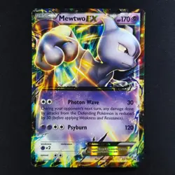 Mewtwo EX XY183 - Black Star Promo - Pokemon Card - Image 3