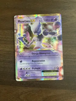 Pokemon cards lot of 2 (2016 Mewtwo EX 52/108 - 2015 Mewtwo EX 62/162) - Image 3