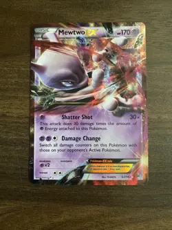 Pokemon cards lot of 2 (2016 Mewtwo EX 52/108 - 2015 Mewtwo EX 62/162) - Image 5