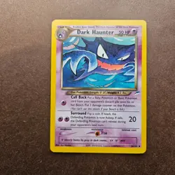 Dark Haunter 36/105 Pokemon Neo Destiny Regular Card - LP - Image 1