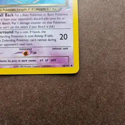 Dark Haunter 36/105 Pokemon Neo Destiny Regular Card - LP - Image 5