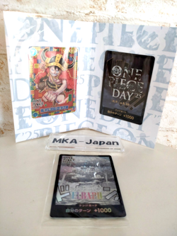 ONE PIECE Card Game 2025 ELBAPH Don!! & Luffy Promo Set One Piece Day '25 JAPAN - Image 1