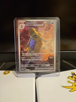 Pokemon TCG Tyranitar Scarlet & Violet Paldea Evolved Holo Card 222/193 NM - Image 1