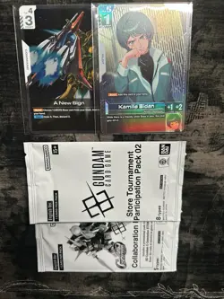 Gundam Card Game Kamille Bidan Newtype Challenge ENGLISH - Image 1