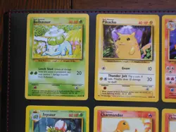 Lot of 12 Pokemon Cards Mixed Pikachu Charmeleon Charmander Bulbasaur Base Set - Image 2