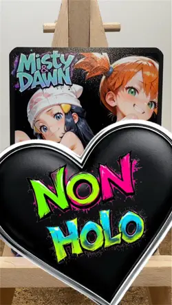Dawn and Misty waifu card - Image 1