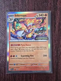 Infernape 116 Sv: Scarlet & Violet Promo Cards Holo - Image 1