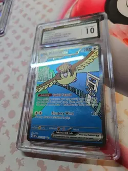 Pidgeot Ex 225/197 - Obsidian Flames - CGC - Pokemon Card TCG (Equiv. PSA & BGS) - Image 2
