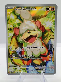 Hisuian Growlithe Twilight Masquerade Card 181/167 Mint - Image 1