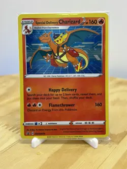 Special Delivery Charizard SWSH075 SWSH: Sword & Shield Promo Cards Holo Sealed - Image 3