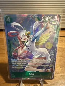 Uta (Alt Art) OP13-023 SR Carrying on His Will - ONE PIECE Card Game ENGLISH - Image 1