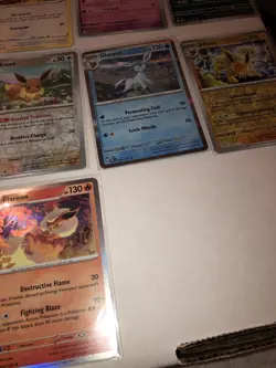 Lot Of 18 Eevee Leafeon Sylveon Glaceon Flareon Vaporeon Umbreon Pokemon Cards - Image 4