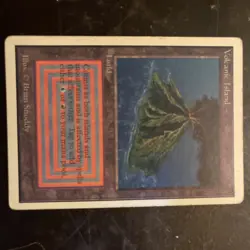 Magic the Gathering, Volcanic Island, Unlimted Edition - Image 1