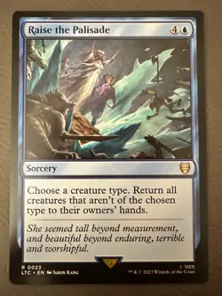 MTG Raise the Palisade #23 Commander Lord of the Rings (LTC) NM - Image 1