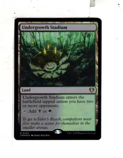 MTG SkeenAB Undergrowth Stadium FOIL from Commander Masters. NM. - Image 1
