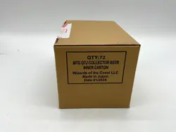 MTG Outlaws of Thunder Junction Collector Booster Display Box Case SEALED - Image 1