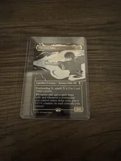 Fire Lord Zuko (Borderless) Avatar: The Last Airbender *Foil* PACK FRESH MTG - Image 1