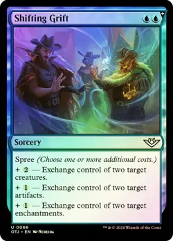 Shifting Grift Outlaws of Thunder Junction MTG Magic Foil - Image 1