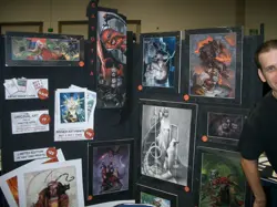 SIGNED MtG Magic Matt Cavotta Mirrodin Artist Proof _ TOWER OF FORTUNES _ 1/50! - Image 3