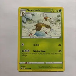 Pokemon - Sawsbuck - 012/198 - Rare - Chilling Reign - NM/M - Image 1