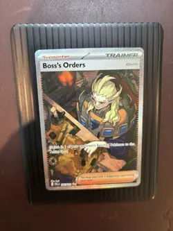 Boss's Orders 265/193 Special Illustration Rare Paldea Evolved Pokemon NM - Image 1