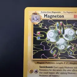 Pokemon Vintage Non-holo Rare Fossil Magneton 26/62 WoTC 1999 - Image 2
