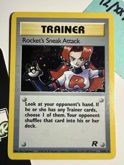 Rocket's Sneak Attack 16/82, Holo, Team Rocket, Pokemon TCG, Unlimited 2000, NM - Image 2