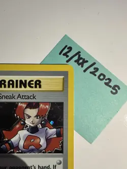 Rocket's Sneak Attack 16/82, Holo, Team Rocket, Pokemon TCG, Unlimited 2000, NM - Image 4