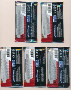 POKEMON TCG SCARLET & VIOLET SURGING SPARKS FACTORY SEALED BOOSTER 5 PACK LOT - Image 2