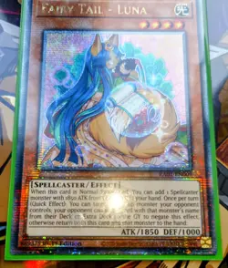 Fairy Tail - Luna (Quarter Century Secret Rare) - RA01-EN009 - Yu-Gi-Oh TCG - Image 2