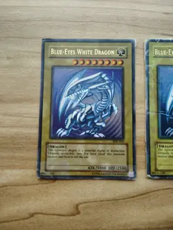 Yu-Gi-Oh! - Blue Eyes White Dragon 3X - SDK-001 - Ultra Rare - Image 2